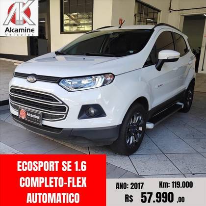 FORD ECOSPORT 1.6 FREESTYLE 16V FLEX 4P POWERSHIFT FORD ECOSPORT 1.6 FREESTYLE 16V FLEX 4P POWERSHIFT